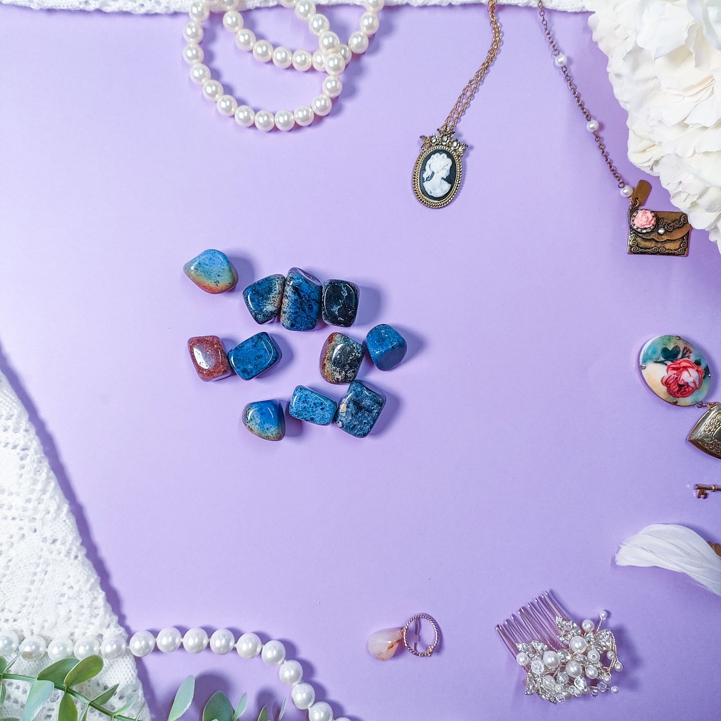 Dumortieriitti rumpuhiottu