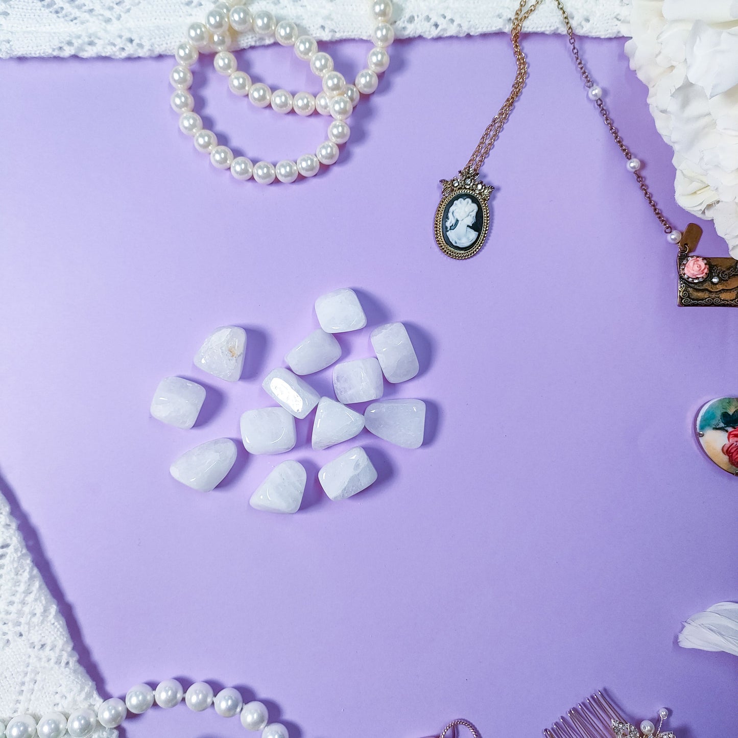 Lumikvartsi rumpuhiottu