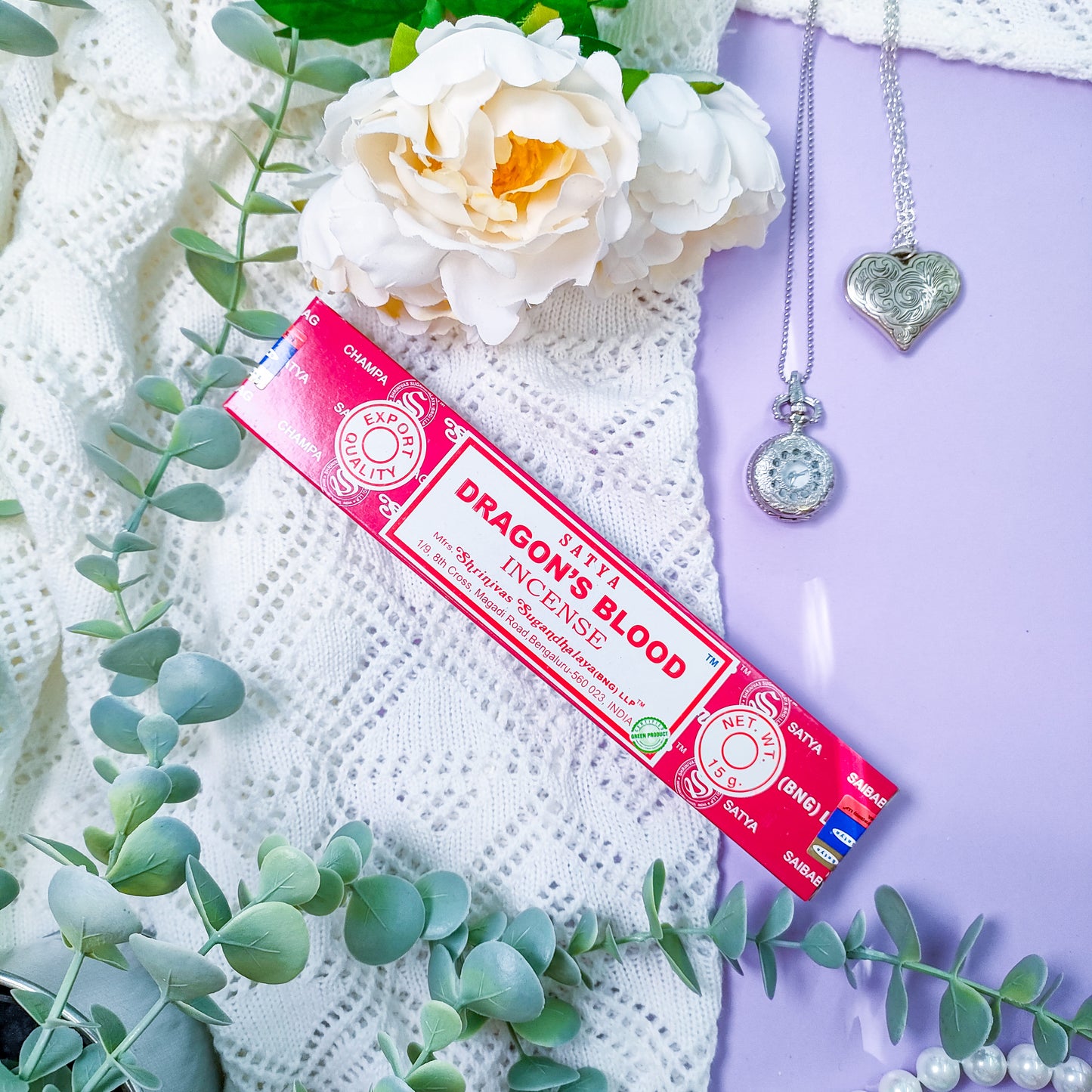 Satya suitsuketikut dragon's blood