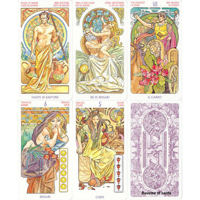 Tarot-kortit Art Nouveau