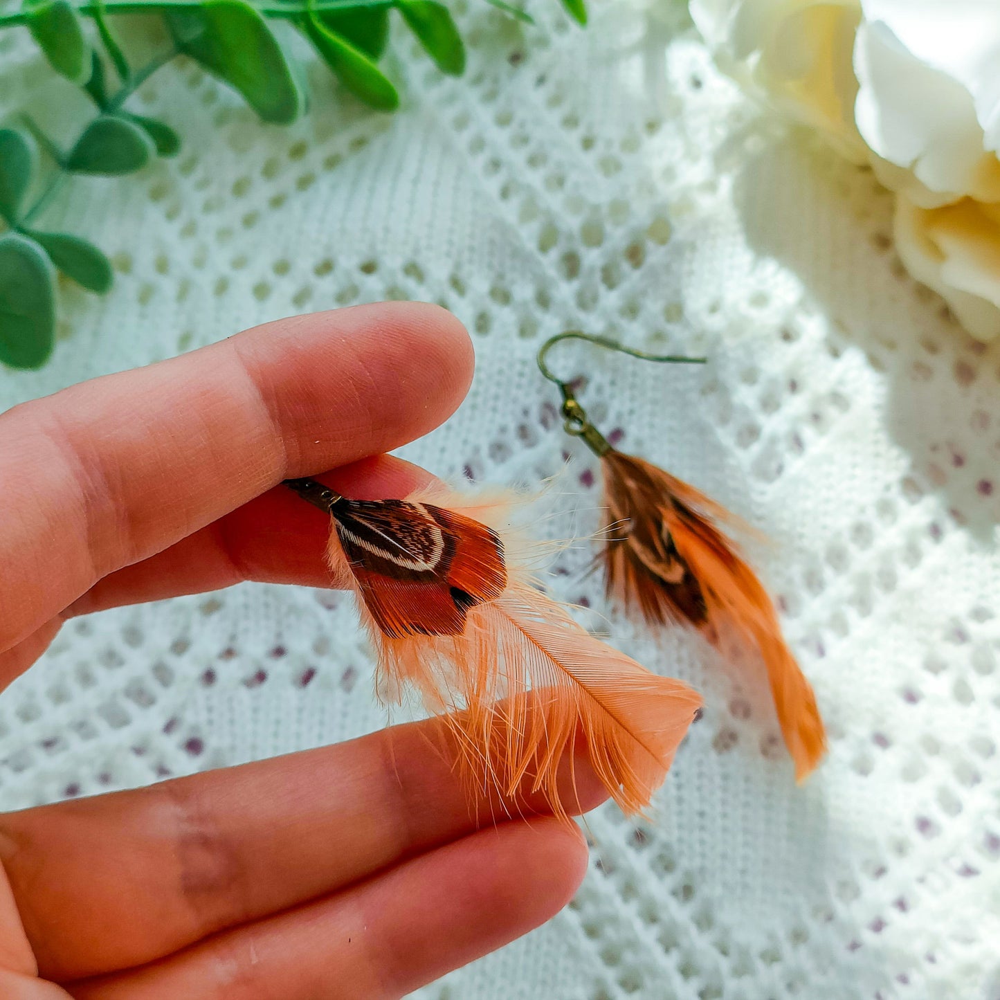 Ruskeat sulat korvakorut