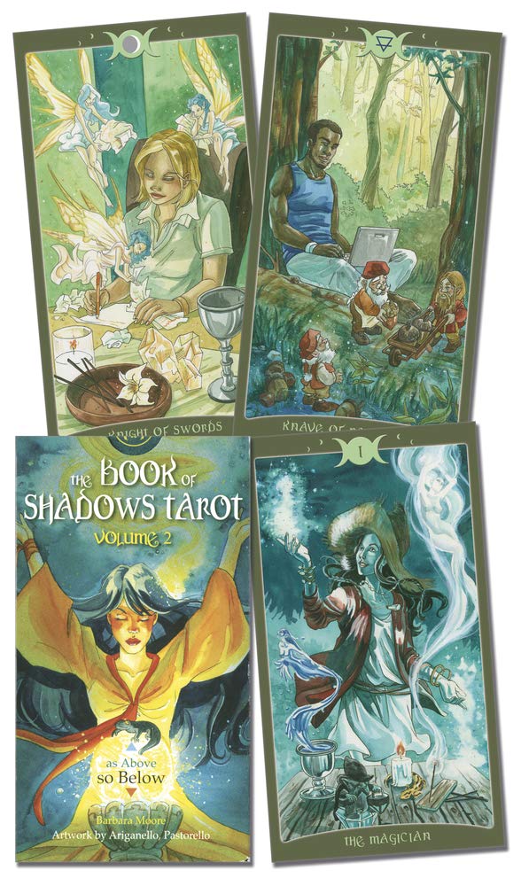 Tarot-kortit The Book of Shadows (2 pakkaa)