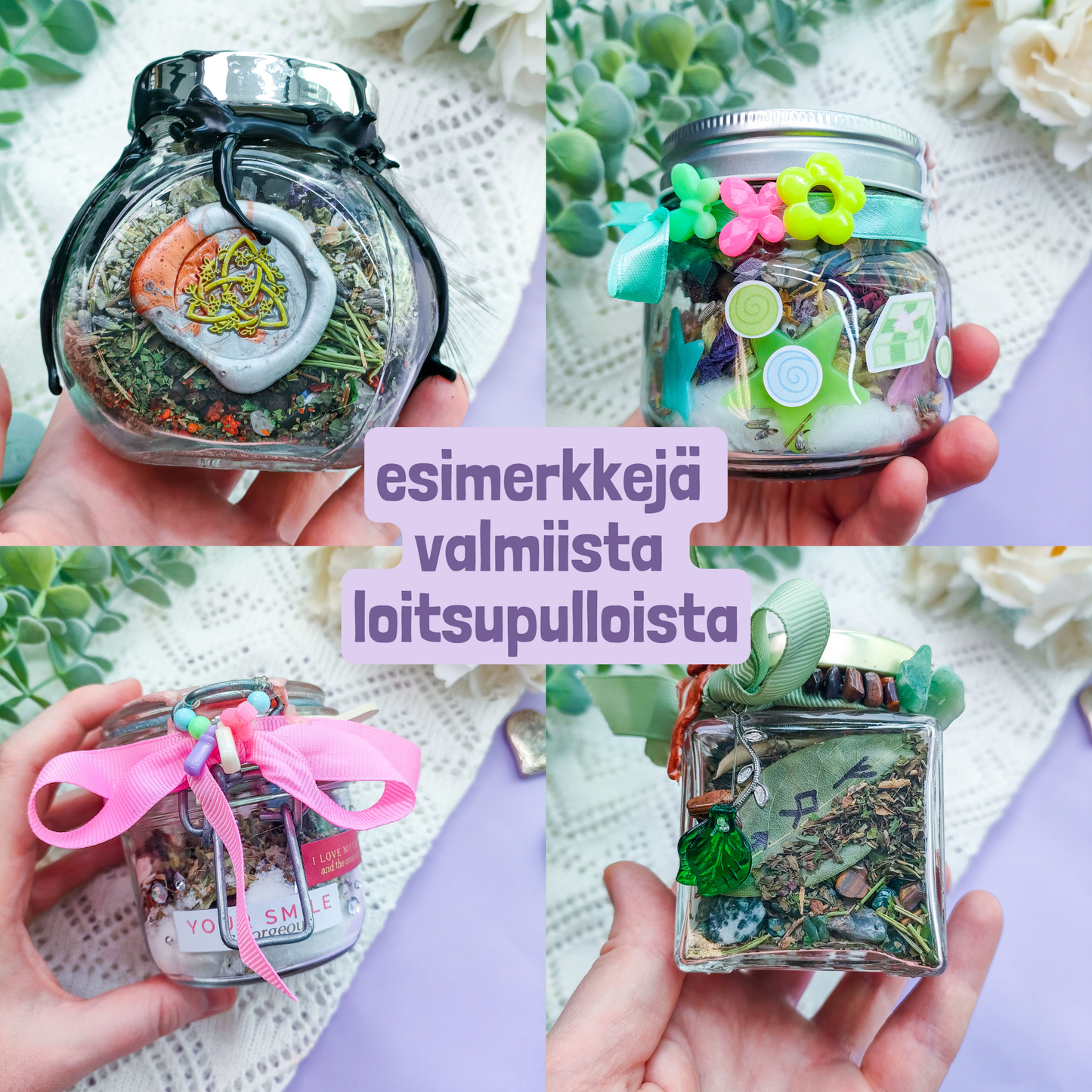Loitsupullo tilaustyönä