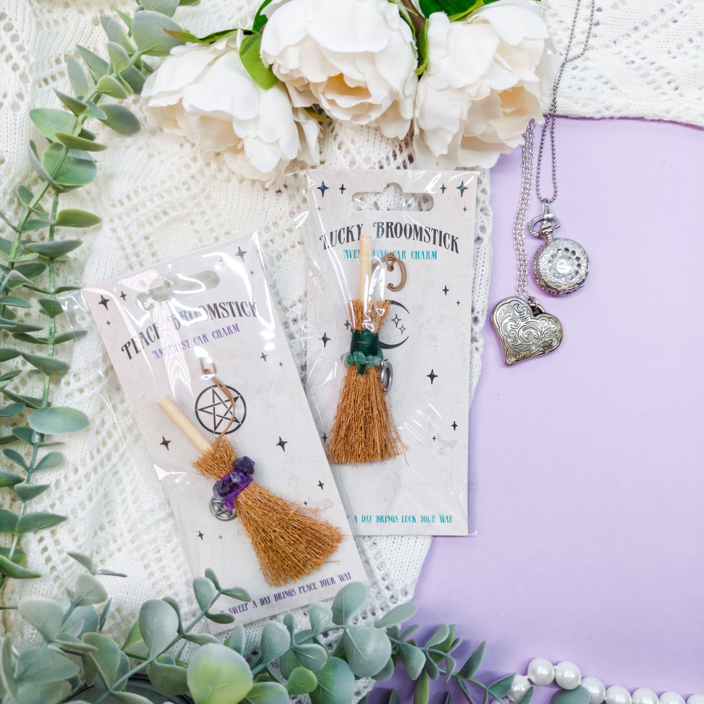 Miniluuta kristalleilla