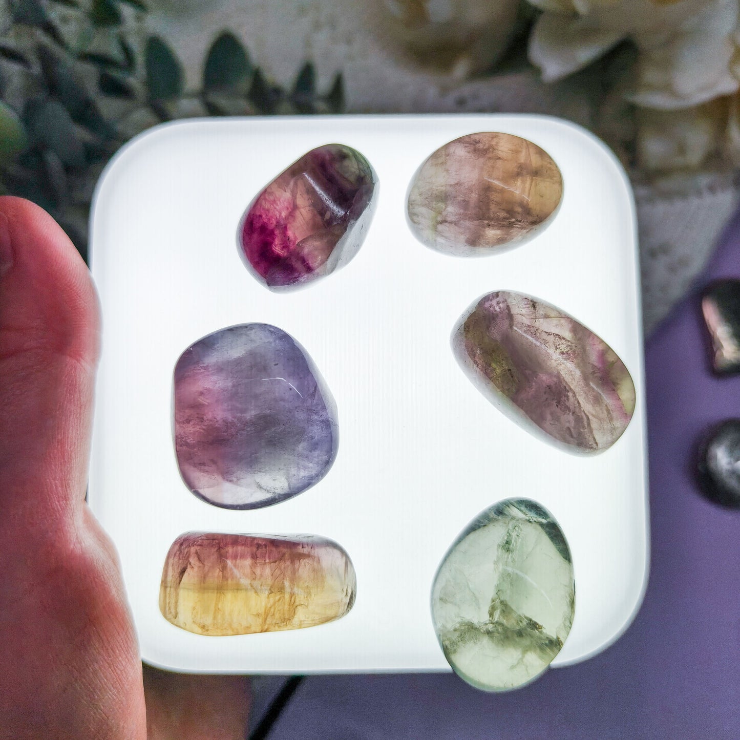 Fluoriitti rumpuhiottu