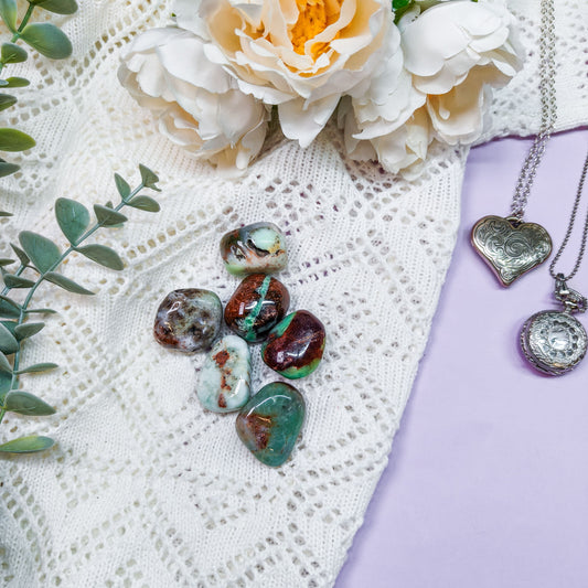 Krysopraasi rumpuhiottu