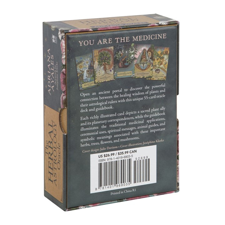 Oraakkelikortit The Herbal Astrology - Witches and Familiars tarotkauppa ja oraakkelikorttikauppa